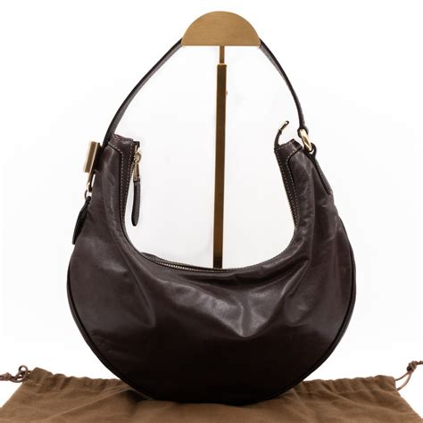 gucci brown leather duchessa hobo bag|large slouchy hobo bag leather.